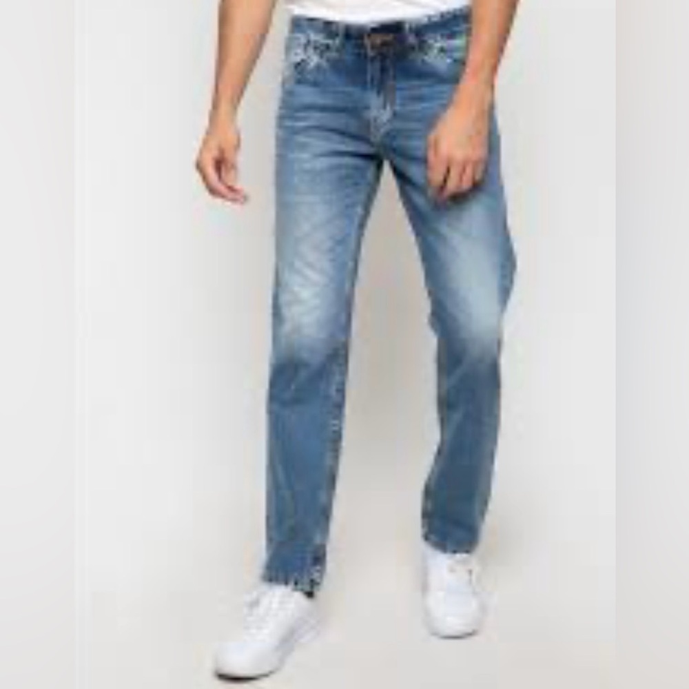 Buffalo men’s size 34/34 driven X straight stretch‎ leg jeans